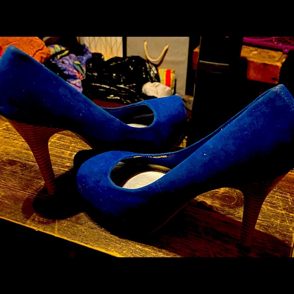 Stiletto built in front platform comfort
